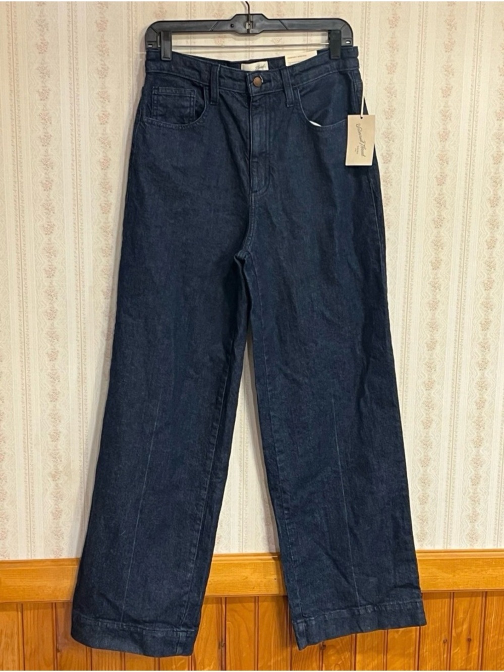 Dark Wash Wide Leg Jeans
